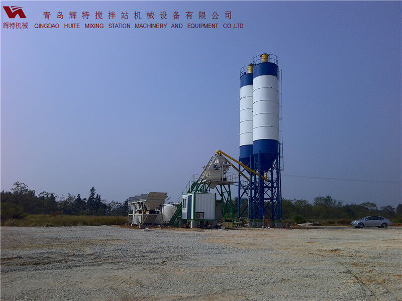 攪拌站HZS35易損件少，維護簡單，運行費用低