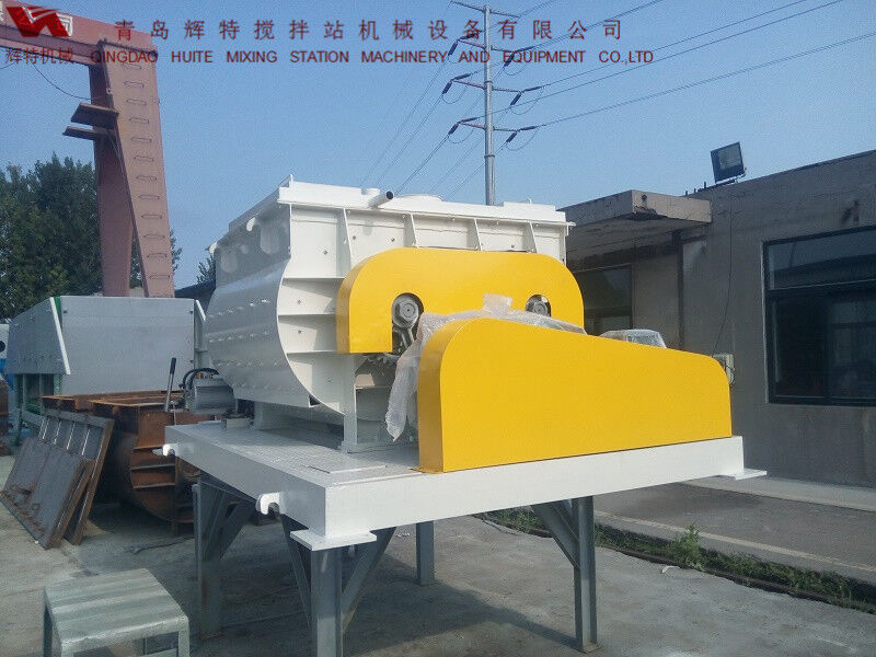 JS750攪拌臂采用偏心式設(shè)計(jì)，延長(zhǎng)使用壽命，青島輝特機(jī)械