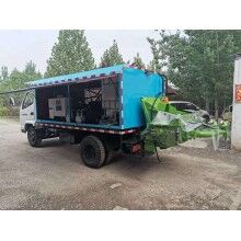  車載式雙噴頭濕噴機(jī)，車載式濕噴臺(tái)車，雙噴頭混凝土濕噴臺(tái)車
