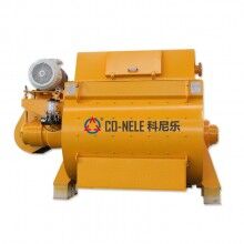 【雙臥軸攪拌機】生產(chǎn)電線桿攪拌設備-臥式攪拌機械攪拌水泥